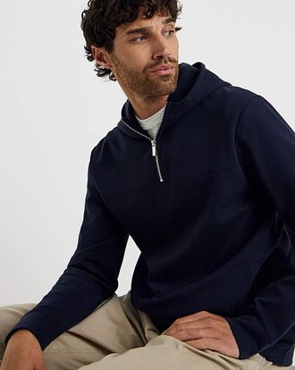Folio Interlock 1/4 Zip Hoodie
