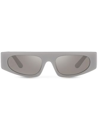 Dolce & Gabbana Eyewear Occhiali da sole squadrati - Grigio