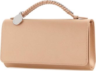 Stella McCartney Womens Falabella Clutch Pink Polyester