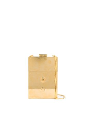 Thom Browne Mrs. Thom Minaudi&egrave;re tas met ketting - Goud