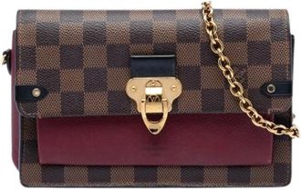 Louis Vuitton Pre-owned Cross Body Bags, female, Brown, Size: ONE SIZE Pre-owned Vavin Wallet on Chain