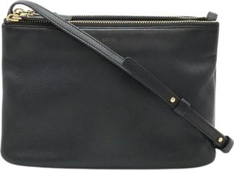 Celine Pre-owned Vintage Cross Body Tas - Dames - Vintage Schoudertas - Zwart - ONE Size - Leer - Vintage