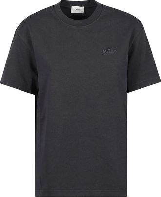 Autry Camiseta Cuello Redondo - Tops - Hombre - Gris - M