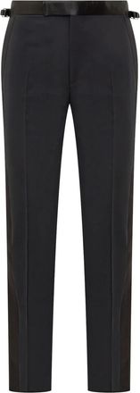 Tom Ford Pantaloni affusolati in lana - Blu