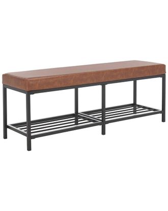 Safavieh Yomi 2-Rail Shelf Bench