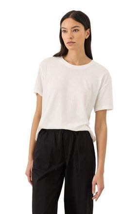Pact Organic Cotton Featherweight Slub Relaxed Tee in Cream at Nordstrom, Size Xx-Large