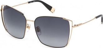 Furla Womens SFU600-590301 SFU600 59 590301 Sunglasses - Rose Gold - One Size