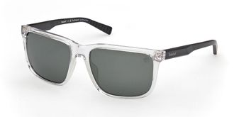 Timberland TB00037 Polarized 26R Mens Sunglasses Clear Size 59