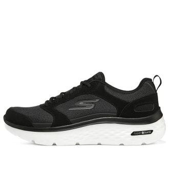 Skechers Go Walk Hyper Burst Black Grey 216191-BKGY