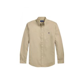 Ralph Lauren Overhemd - Heren - Casual Overhemden - Beige - L - Overhemden