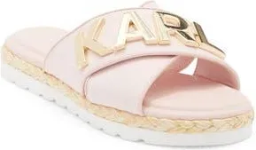 Karl Lagerfeld Catherine Slide Sandal in Light Blush at Nordstrom Rack, Size 6.5