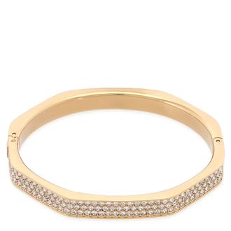 Swarovski Dextera Gold-Tone Plated Octagon Bracelet, Size XL
