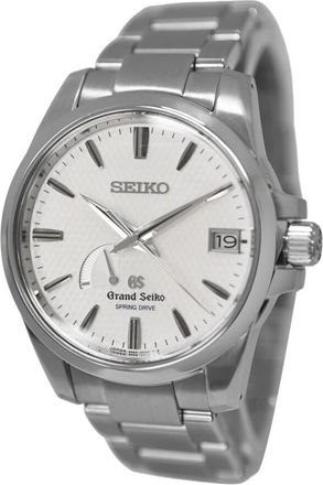 Grand Seiko Pre-owned Grand Seiko Heritage Automatic White Dial Mens Watch SBGA025