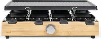 Livoo Parrilla Raclette Para 8 Personas, 1400 W - Doc336 - Livoo