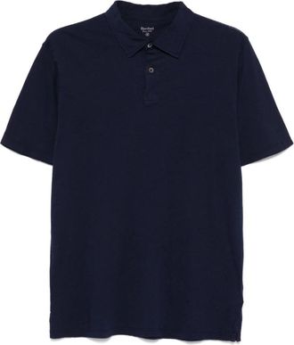 Hartford Blauwe T-shirts en Polos Oxford Stijl - Heren - Polos - Blauw - 2XL - Tops