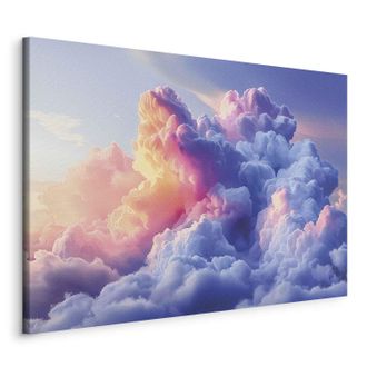 OEM Pintura - Nubes Como Pintadas: Los Pinceles Art&iacute;sticos Del Amanecer Pintando El Cielo