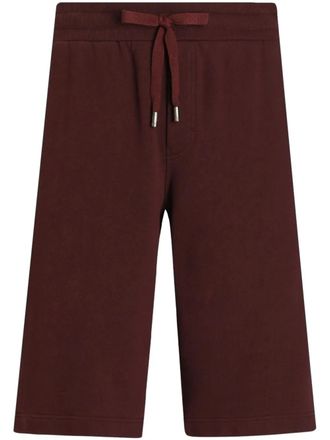 Dolce & Gabbana logo-plaque shorts - Red