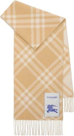 Burberry H26 Sjaal - Heren - Wintersjaals - Beige - ONE Size - Accessoires