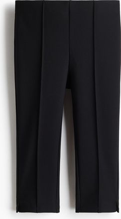 H&M Caprileggings mit Biesenn&auml;hten - Schwarz