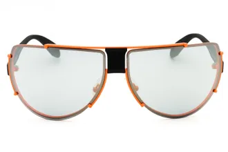 adidas OR0031 Oval Metal Frame Sunglasses - White