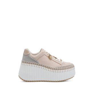Chlo&eacute; Nama Wedge Sneakers