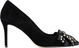 Kurt Geiger Pumps verfraaid met strik - Zwart