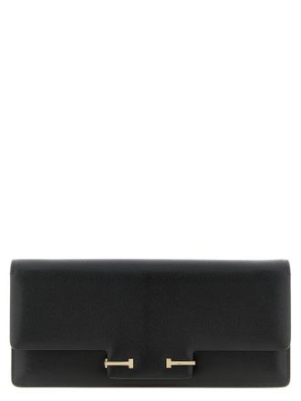 Tom Ford Black Goatskin Shoulder Womens Bag