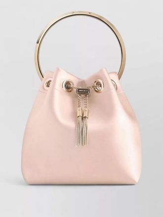 Jimmy Choo London bon bucket bag chain top handle