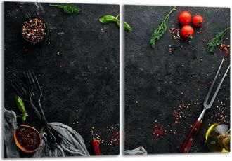 OEM Placa Protectora De Vidrio Para Estufa 2x40x52 Pizarra