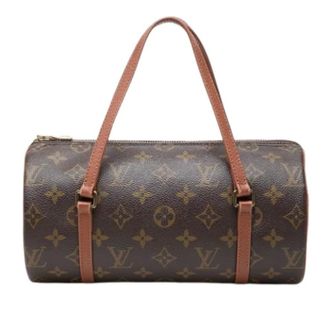 Louis Vuitton Pre-owned Papillon 26 - Dames - Pre-owned - Bruin - Maat: ONE Size Leer