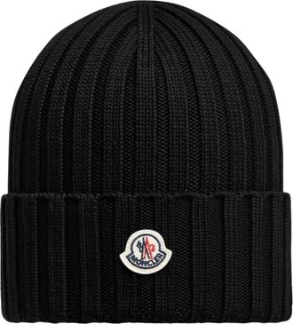 Moncler (WMNS) Moncler Beanie Black L2-093-3B00036-A9327-999