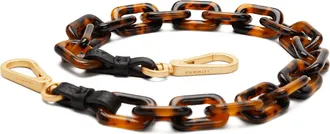 Hammitt Hammitt Tortoise Shell Shoulder Strap Black Brushed Gold