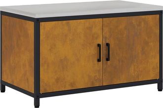 vidaXL Kitchen Storage Cabinet with Shelf Rusty Weathering steel vidaXL