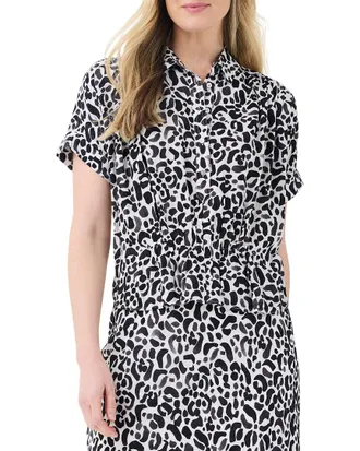 Nic+Zoe Nic+Zoe Onyx Animal Top