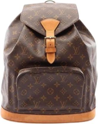 Louis Vuitton Zaino Pre-owned - - Pre-owned - Donna - Marrone - ONE SIZE