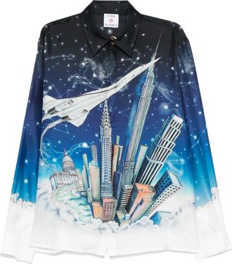 Casablanca Camicia Vol De Nuit - Blu