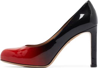 Ferragamo Pumps con finitura verniciata 100mm - Nero