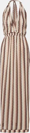 Melissa Odabash Mariah knitted maxi dress