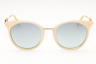 Guess GU7645 Gradient Green Lens Sunglasses - Beige