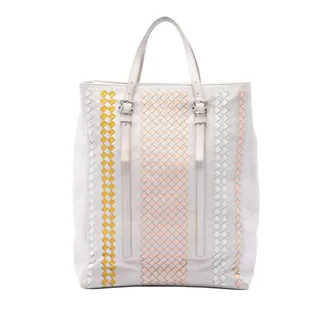 Bottega Veneta Pre-owned Bottega Veneta Intrecciato Trimmed Nappa Belted Tote Ladies V8YW1T7NAHFWHNUZ