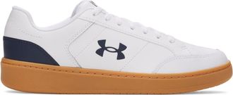Under Armour Mens Official Runners Trainers Shoes White/Gum/Navy 10 UK