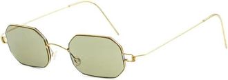 Lindberg 8223 GT Zonnebril - unisex - Zonnebrillen - Geel - 45 MM - Accessoires