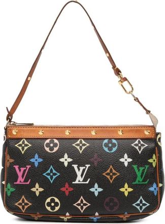 Louis Vuitton Pre-owned Shoulder Bags, female, Multicolor, Size: ONE SIZE Pre-owned Leather Shoulder Bag