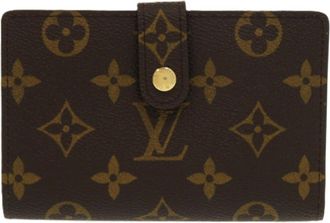 Louis Vuitton Brown Monogram Monogram Wallet (Bi-Fold) (Pre-Owned)
