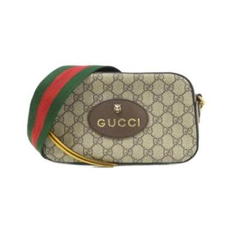 Gucci Pre-owned Neo Vintage GG Supreme Borsa a Spalla in Pelle - - Pre-owned - Donna - Beige - ONE SIZE