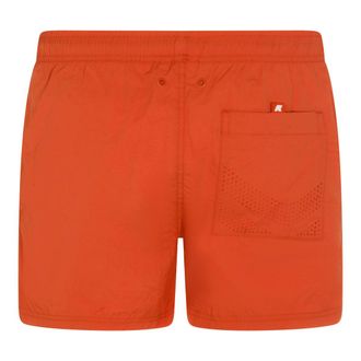 K-Way Drawstring Swim Swim Shorts - Orange