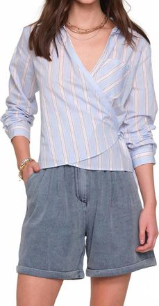Heartloom Esmarie Slim Fit Shirt In Sky