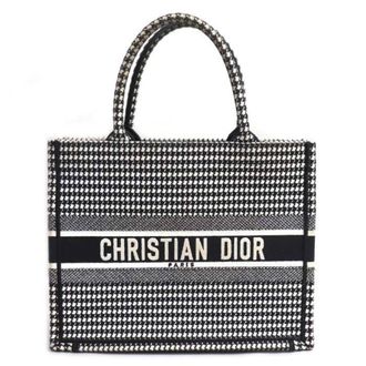 Dior Black White Tote Bag (Pre-Owned)