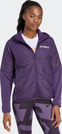 ADIDAS TERREX Outdoorjacke ADIDAS TERREX W MULTI HYB JKT, Damen, Gr. XS, aurora plum, Obermaterial: 100% Polyester, normal, Jacken Outdoorjacke