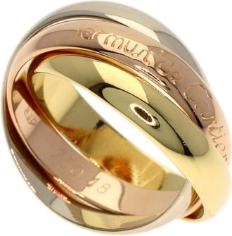 Cartier Yellow Gold (18K) Pink Gold (18K) White Gold (18K) Band Ring (Pre-Owned)